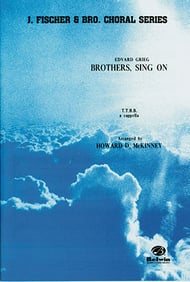 Brothers Sing On! TTBB choral sheet music cover Thumbnail